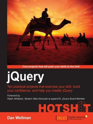 cover image of jQuery Hotshot